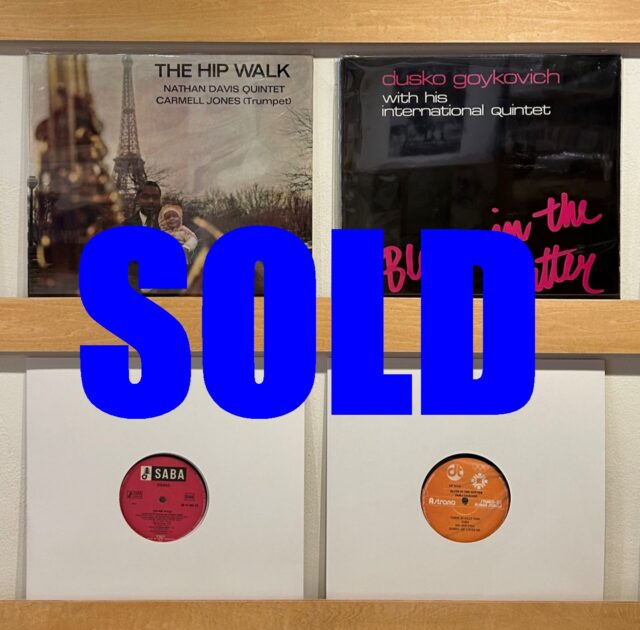 JUDGMENT! は春爛漫！ JUDGMENT! Spring Jazz Collection⑩ ＜新入荷情報＞ 3/29（日）15：45出品  ※通販リスト付