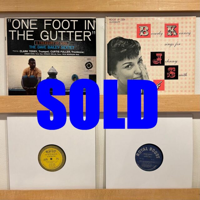 JUDGMENT! RECORDS loungeオープン記念出品！ JUDGMENT! Spring Jazz Collection㉒ ＜新入荷情報＞ 5/4（月祝）14：45出品  ※通販リスト付
